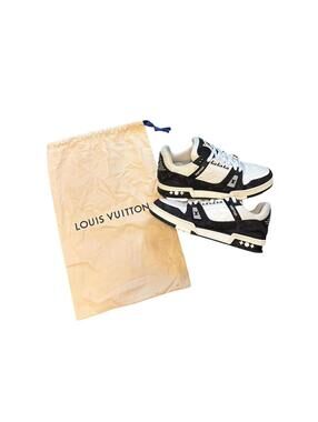 Louis Vuitton Trainer White/Black Denim